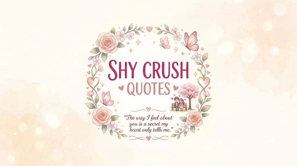 Shy Crush Quotes.