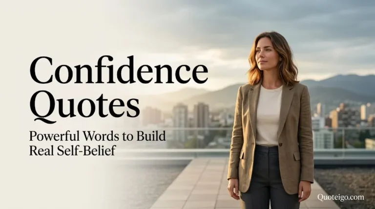 Confidence Quotes