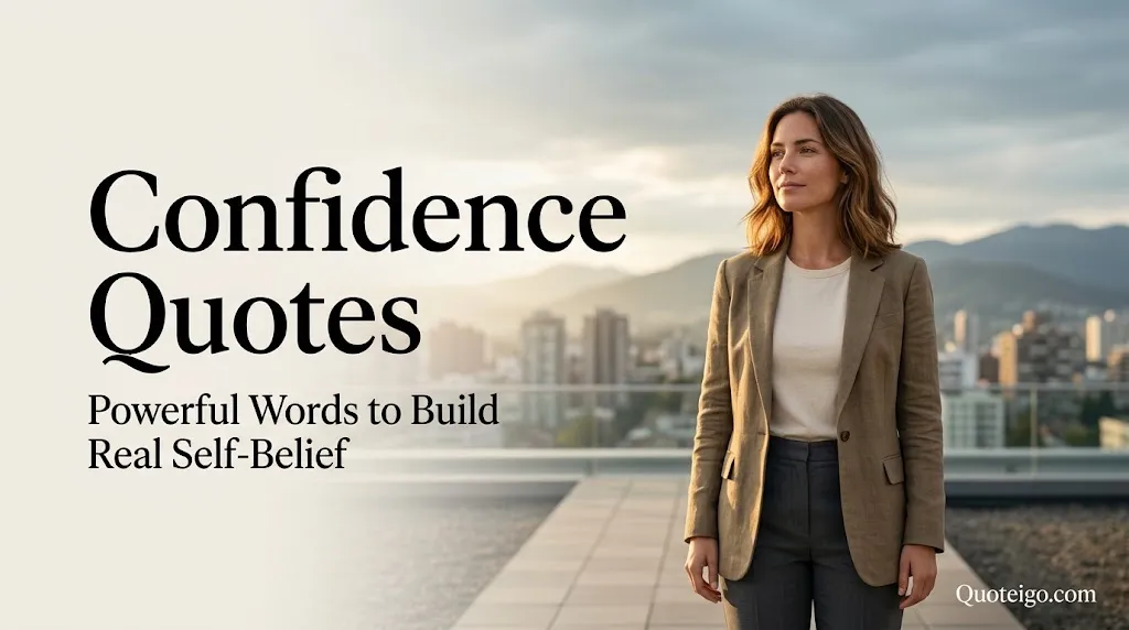 Confidence Quotes