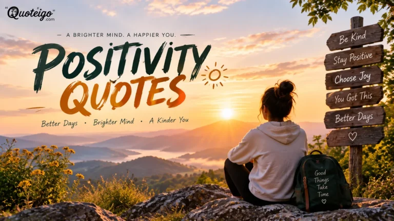 Positivity Quotes