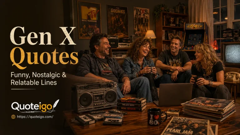 Gen X Quotes