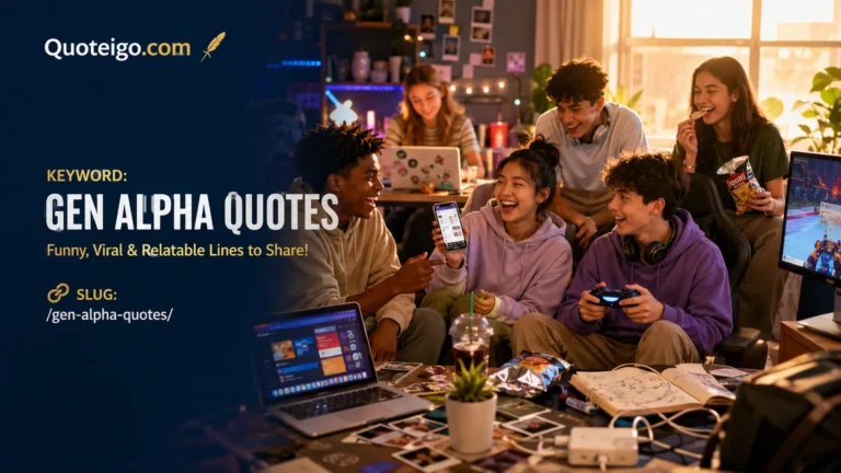 Gen Alpha quotes