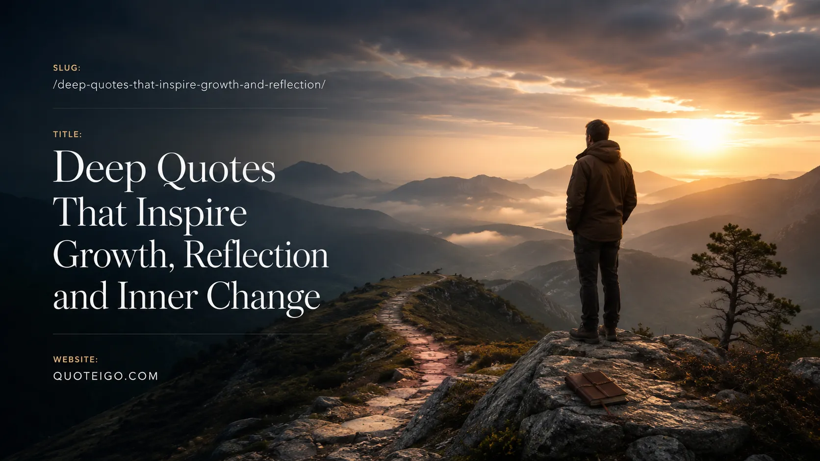 Deep Quotes That Inspire Growth, Reflection