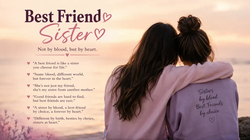 Best Friend sister quotes