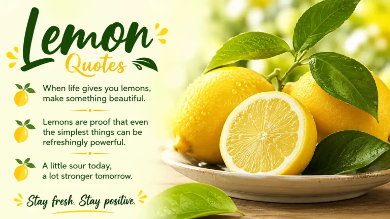 Lemon Quotes