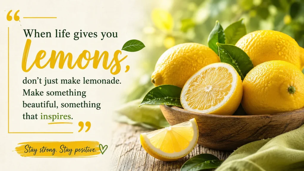 Lemon Quotes