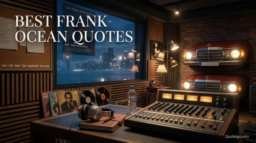 Best Frank Ocean Quotes