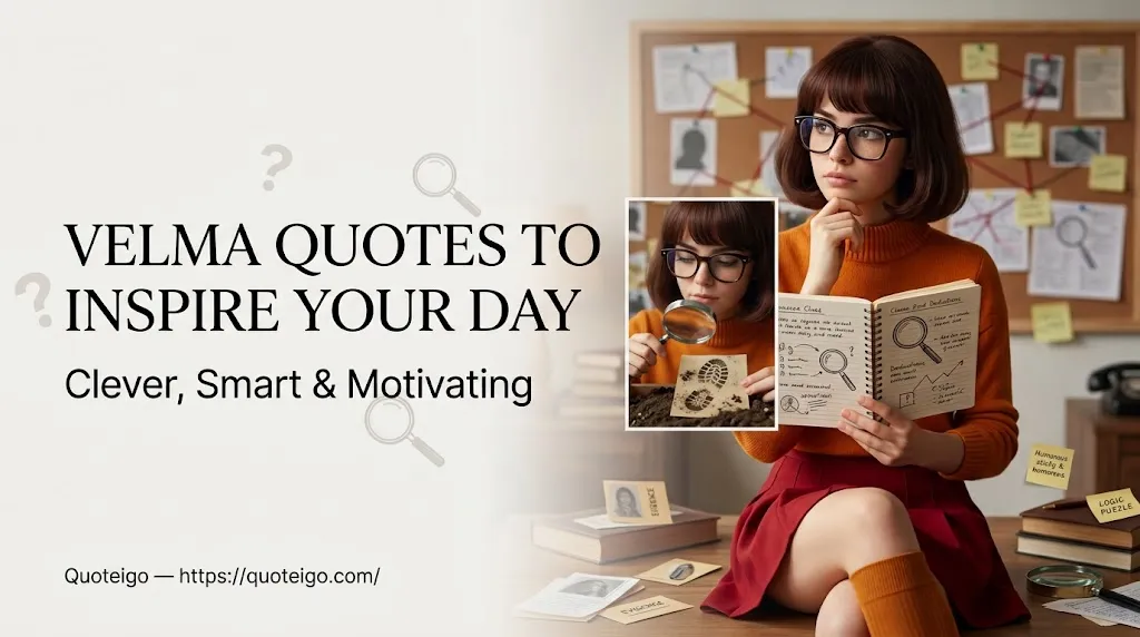 Velma Quotes to Inspire Your Day
