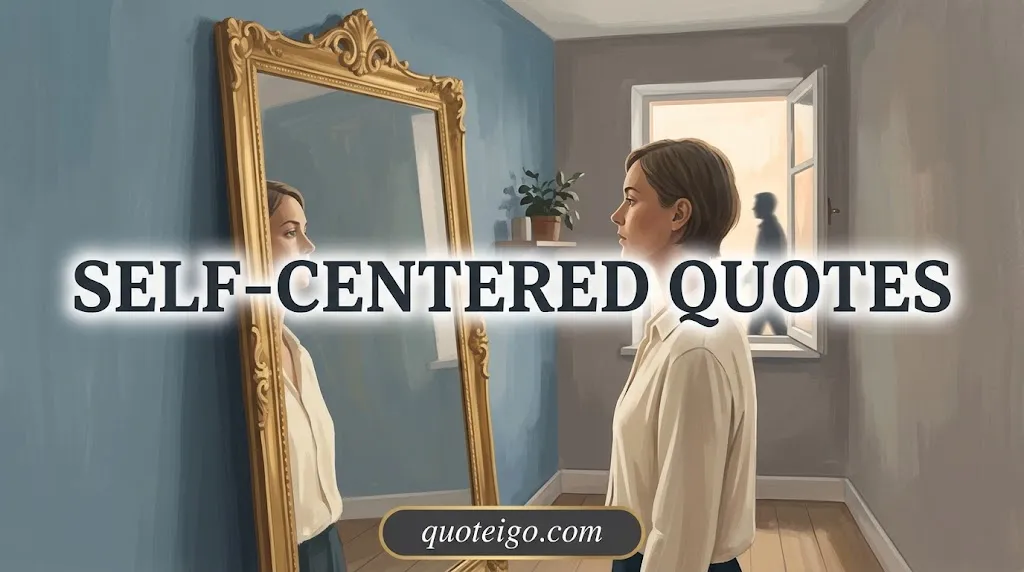 Self Centered Quotes