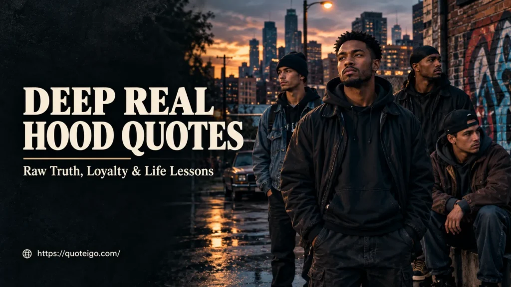 Deep Real Hood Quotes