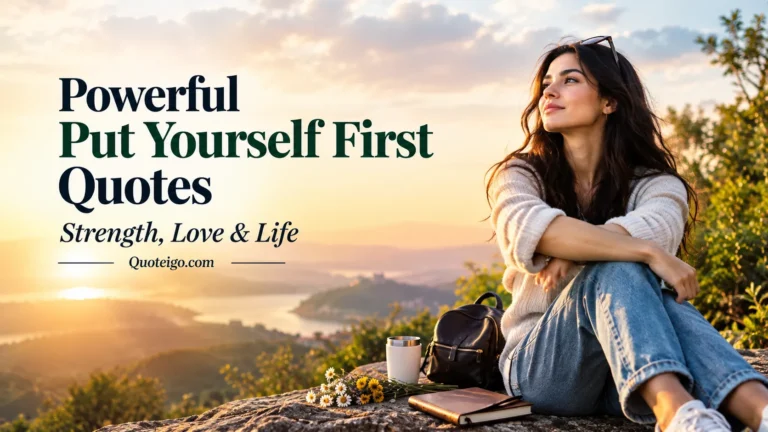 Powerful Put Yourself First Quotes