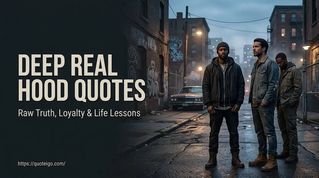 Deep Real Hood Quotes