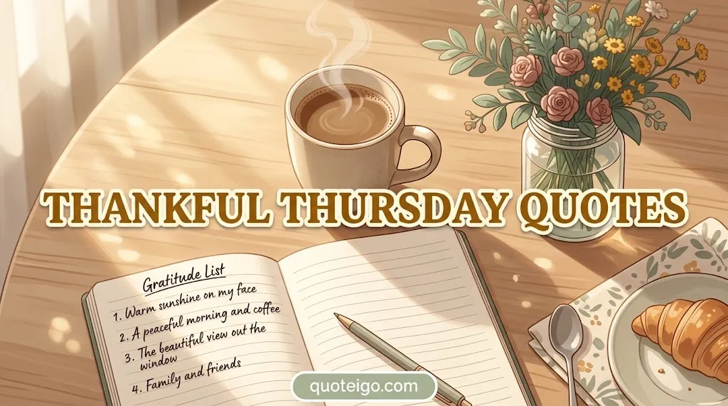 Thankful Thursday Quotes