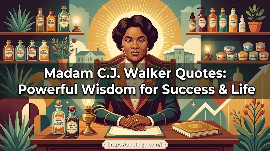 Madam C.J. Walker Quotes