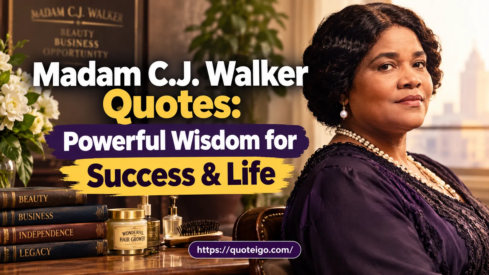 Madam C.J. Walker Quotes