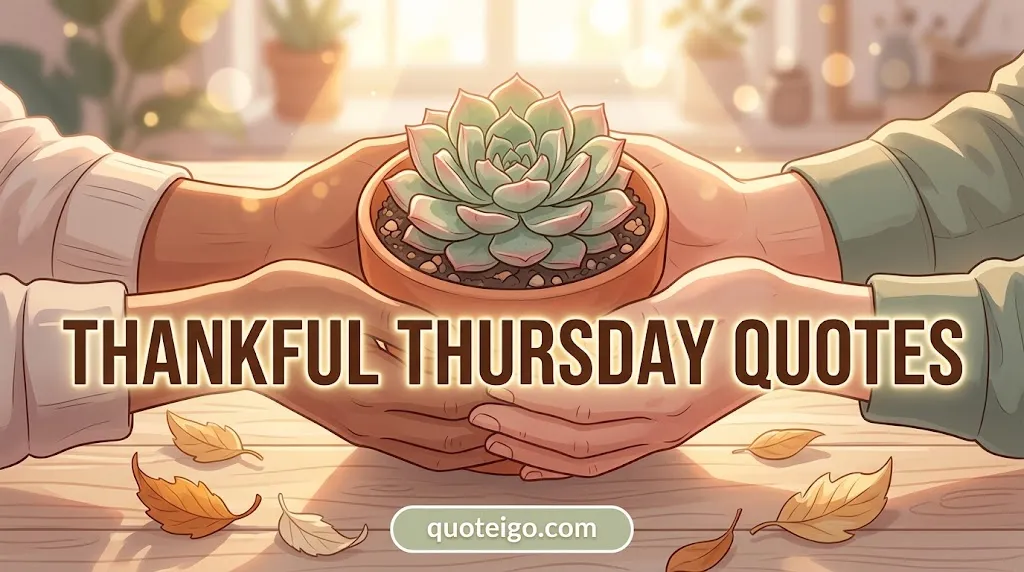 Thankful Thursday Quotes
